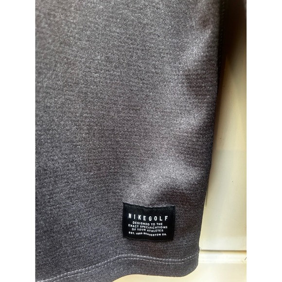 Nike Golf Dri Fit Mens 1/4 Zip Pullover with New Haven country club‎ logo SZL - Picture 7 of 7